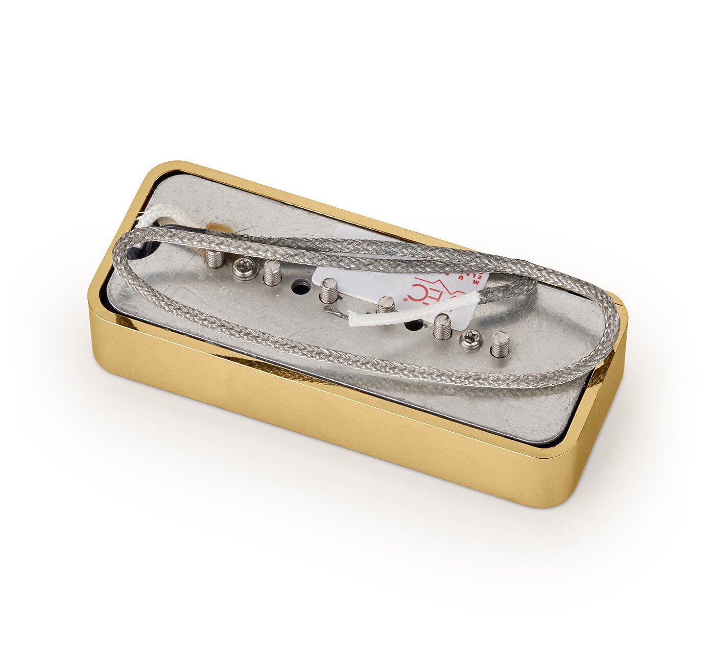 Vintage P90 Soapbar Guitar Pickup Bridge - Gold